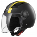 Шлем LS2 OF562 Airflow Metropolis черно-желтый матовый